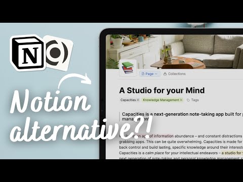 Can this REPLACE Notion as a Note-taking App? | Capacities vs. Notion Review (2024)