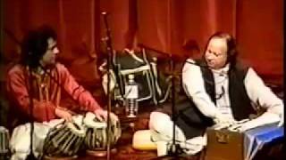 Ustad Tari Khan And Ustad Nusrat Fateh Ali Khan Live  Washington DC