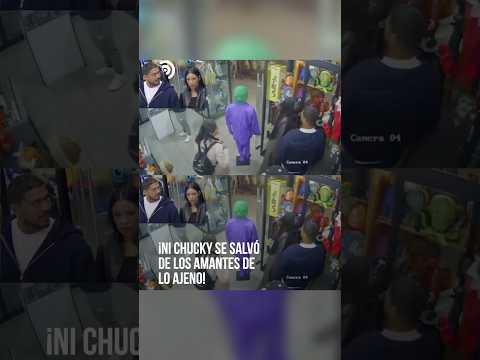 ¡Chucky terminó siendo víctima de un presunto robo en Puebla! 🔪😱