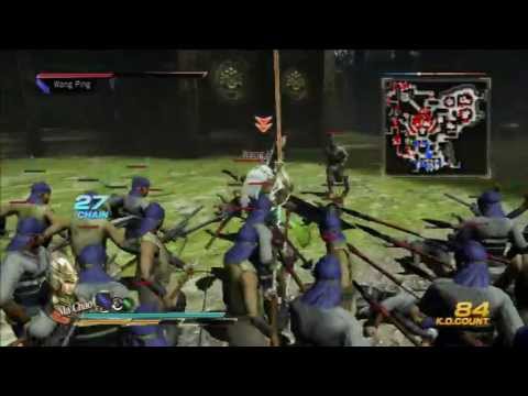 (PS3) Dynasty Warriors 8 Walkthrough NORMAL -  Shu Stage 8 - Battle of Mt. Dingjun