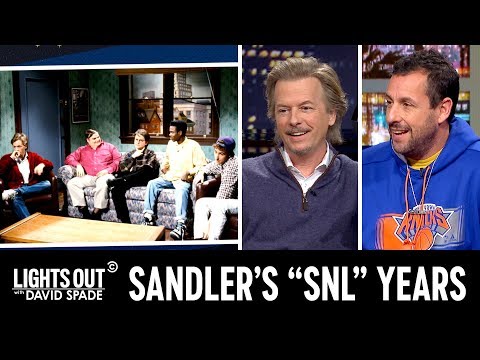 Adam Sandler Remembers Killing (and Bombing) on “SNL” - Lights Out with David Spade