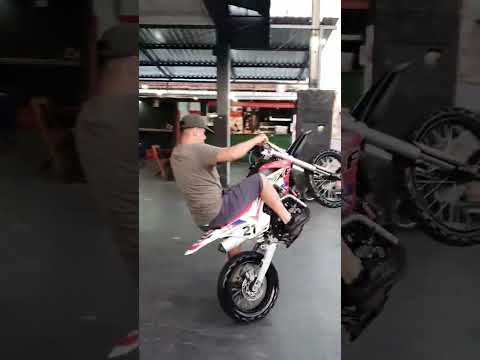 Test Drive na Mxf 125 de trilha infantil moto muito boa