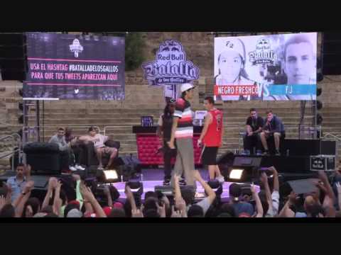 Negro Freshco vs FJ (Octavos) - Batalla de los Gallos 2014 - Málaga