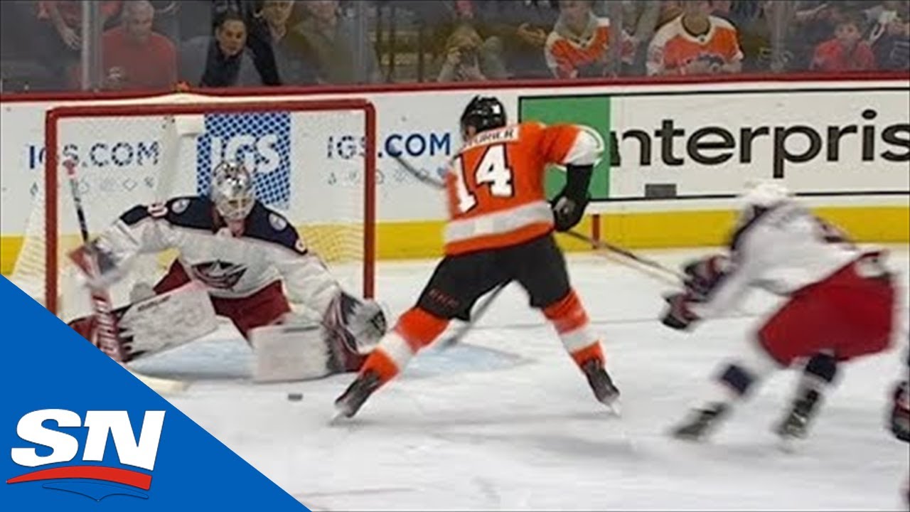 Vidéo: Sean Couturier fait le NO-MOVE de Kucherov....HAHA!!!