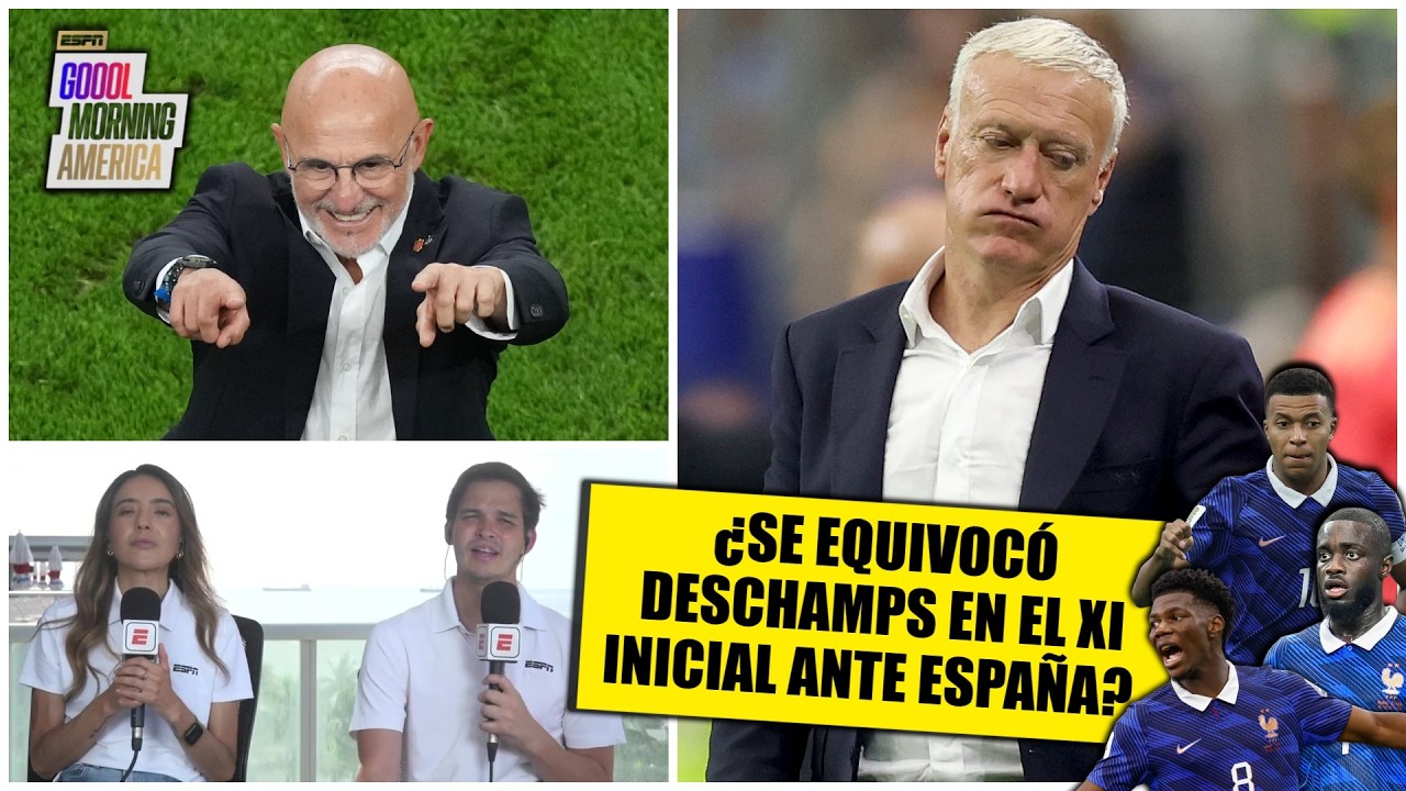 ESPAÑA anuló a FRANCIA y pasó a la FINAL. De la Fuente se comió vivo a DESCHAMPS | Goool Morning