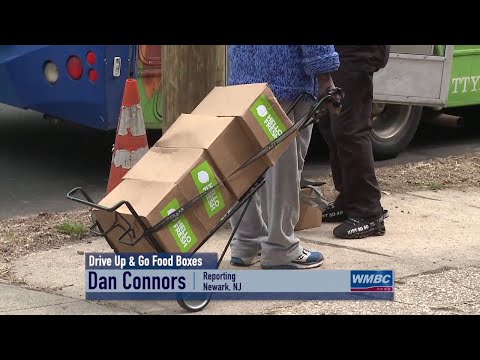 NJ Newark Drive Up & Go Food Boxes
