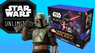 Abri a Prerelease Box de Shadows of the Galaxy de Star Wars Unlimited - Unboxing #starwarsunlimited