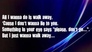 Walk away by Aloha from hell (lyrics vid)