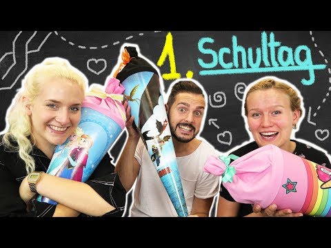 GESCHENKE ZUM 1. SCHULTAG - Was ist in KAAN NINA & KATHIS Schultüte zur Einschulung? Back to School