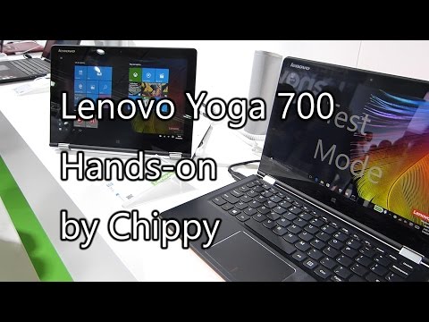 Lenovo Yoga 700 (11.6 inch, Core m 6Y54) hands-on