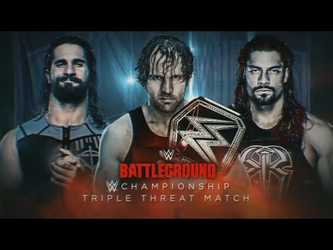 WWE Battleground Promo 2016 - Dean Ambrose vs Seth Rollins vs Roman Reigns