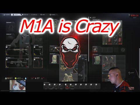 Escape From Tarkov - 7 Juicy kills with an M1A in Labs!  - Full Raid.