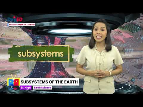 SHS EARTH SCIENCE Q1 Ep2: Subsystems of the Earth