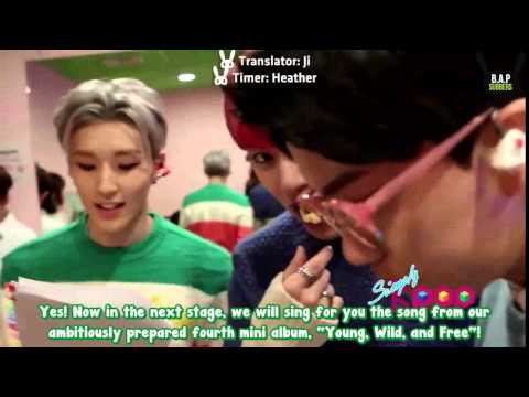[ENG] 151202 B.A.P Simply K-Pop BTS: Zelo is hungry