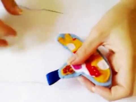 Como Colocar Fita de Cetim No Chaveiro