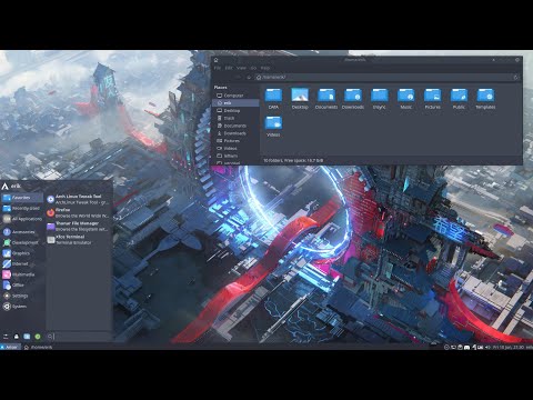 ArcoLinux : 2898 ARISER - new version online - nemesis scripts and fluent icons