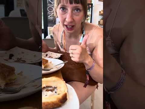 Aamupala Italiassa , Perugiassa.