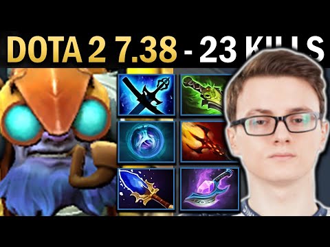 Tinker Gameplay Miracle with 23 Kills and Dagon - Dota 2 7.38