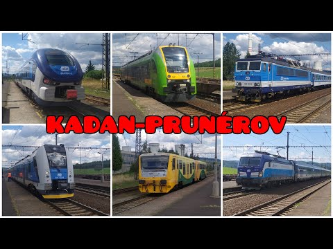 Vlaky Kadaň-Prunéřov • 10.8.2023