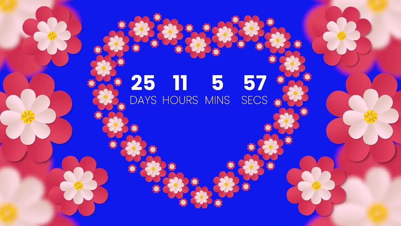 💐 24/7 Countdown to Mother’s Day 🌷 Relaxing Music & Live Clock (Eastern Time)