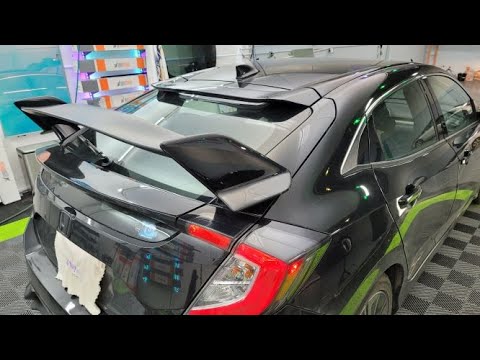 Honda Civic Hatch Window Tint - 3 Spoilers!?