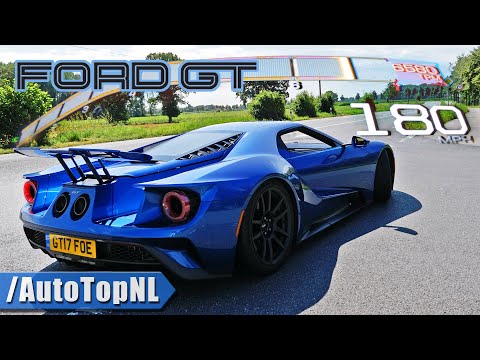 FORD GT | *AKRAPOVIC* SOUND & ACCELERATION 0-280KM/H by AutoTopNL