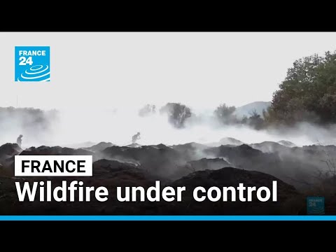 Huge wildfire in southern France now under control