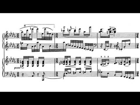 Stravinsky - Concerto for Two Pianos (Audio + Score) (1935)