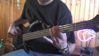 Walking in the Shadow - ACCEPT - Bass Cover