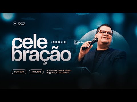 🔴 LIVE | CULTO DE CELEBRAÇÃO | PR. VINICIUS DINIZ | REC ALAGOAS | 25/01/2026