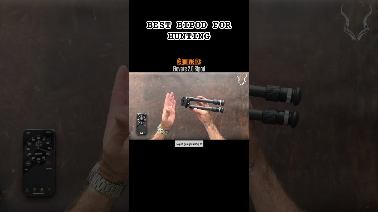 This is the BEST BIPOD. #precisionrifle  #hunting #gunwerks #shooting