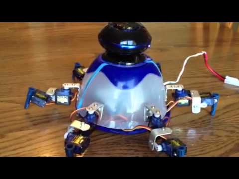 Steve's Mini 6 Fabricated Robot