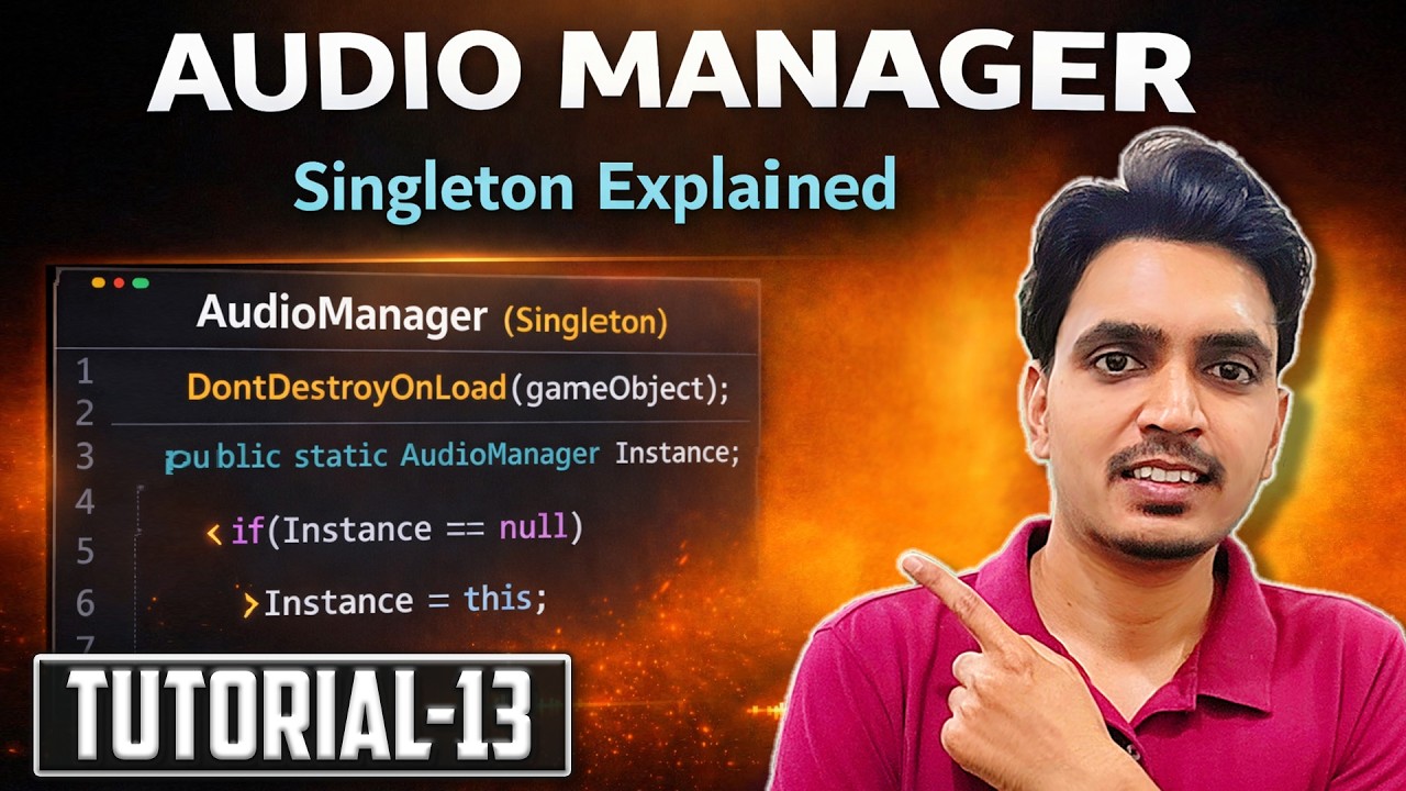 Audio Manager For Car Game in Unity