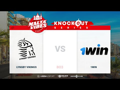 [UŽIVO] Malta Vibes Knockout 3 - VELIKO FINALE - Lyngby Vikings vs 1Win - TV Arena Esport