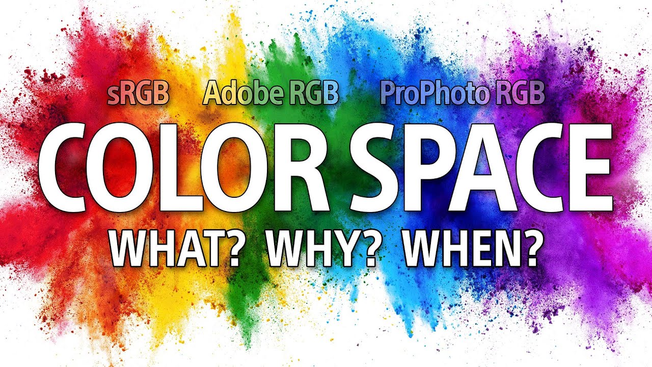 COLOR SPACE for PHOTOGRAPHY 🌈 WHAT to use, WHY and WHEN ( Keeping it SIMPLE )