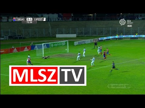 Könyves Norbert gólja a Vasas FC – Újpest FC mérkőzésen