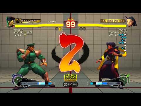 SOA-TRAZPRANOS(M.Bison) VS Mynnos(Rose) SSF4 AE 2012 XBOX Live