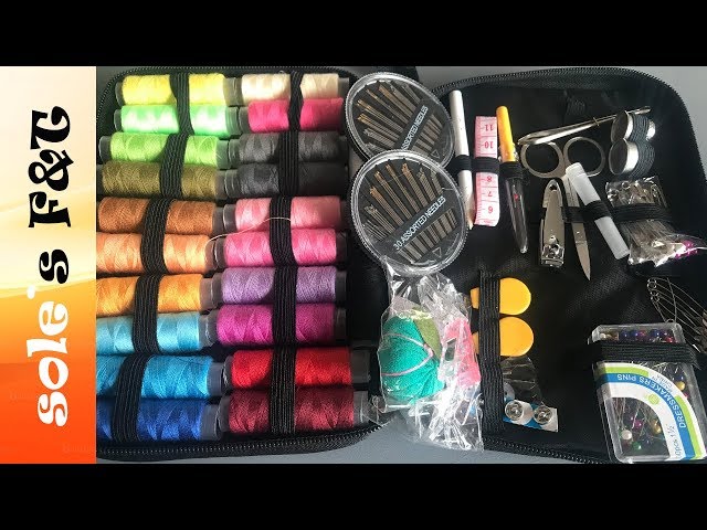 Vídeo relacionado con JUNING Kit de Costura,Costurero Accesorios Costura Kit de Accesorios para el Viajes y Principiantes y emergencias, M
