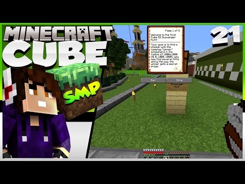 Minecraft: The Cube SMP! Episode 21 - Tofuu's Scavenger HUNT!