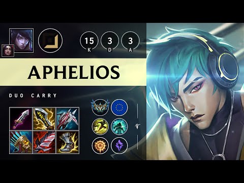 Aphelios ADC vs Jhin - EUW Challenger Patch 25.18