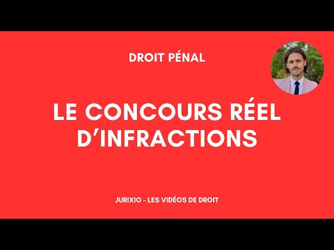 The actual concurrence of offenses