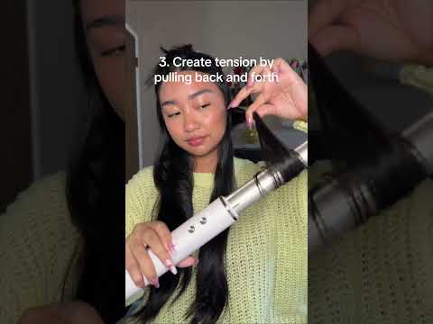 How to get a blowout curl with an air styler #beauty #t3micro #hairtutorial #hairstyle #curlinghair