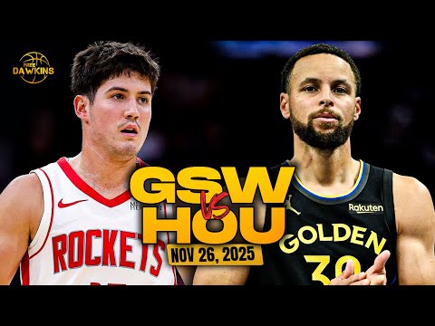Golden State Warriors vs Houston Rockets Full Game Highlights | Nov 26, 2025 | FreeDawkins