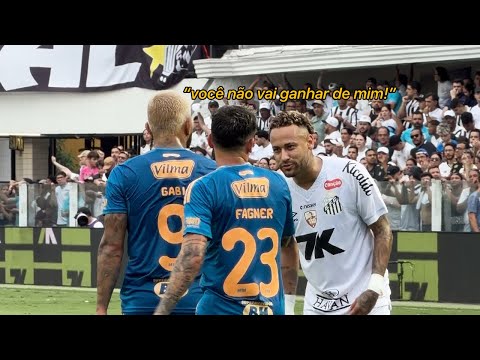 Lip reading of Neymar vs. Cruzeiro by Gabigol