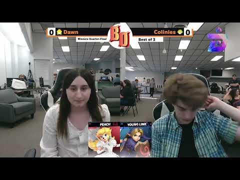Buster Out #42 - Dawn (Peach) VS Colinies (Young Link) - Winners Quarter-Final