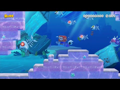 Super Mario Maker 2 - Deep water ways by RageBasti - No Commentary