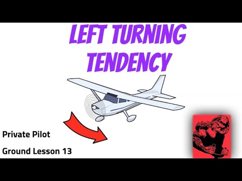 Left Turning Tendencies (Private Pilot Ground Lesson 13)
