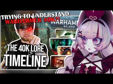 First Exposure | What is Warhammer 40,000? | Timeline of 40k Lore | Bricky Vtuber Reaction