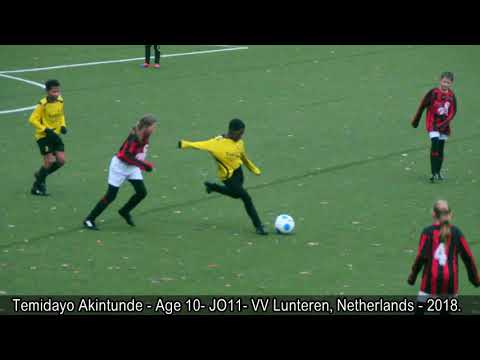 VV Lunteren Netherlands JO 11 - 2 vs VV Stroe Netherlands - Final match Winter Stop 2018