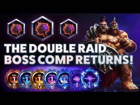 ChoGall Hammer - THE DOUBLE RAID BOSS COMP RETURNS! - Bronze 2 Grandmaster S1 2022